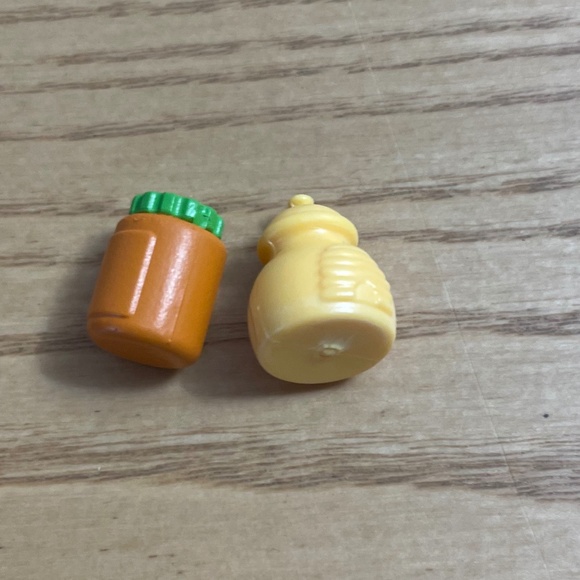 Lil Woodzeez Hopin Farmers Market Replacements Honey Pot Jar Calico Critters Set - Picture 2 of 3